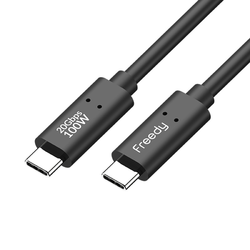 프리디 초고속케이블 CtoC USB-if 3.2 GEN2 PD100W 1M 갤럭시 맥북충전