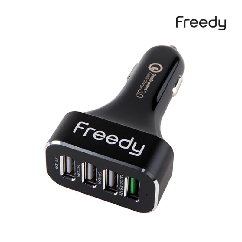 프리디 QC3.0 4포트 차량용 고속충전기