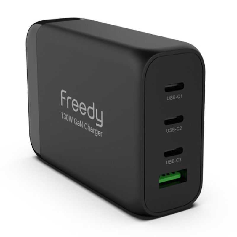 프리디 130W GaN PD 초고속충전기 4포트 멀티어댑터 PPS QC3.0