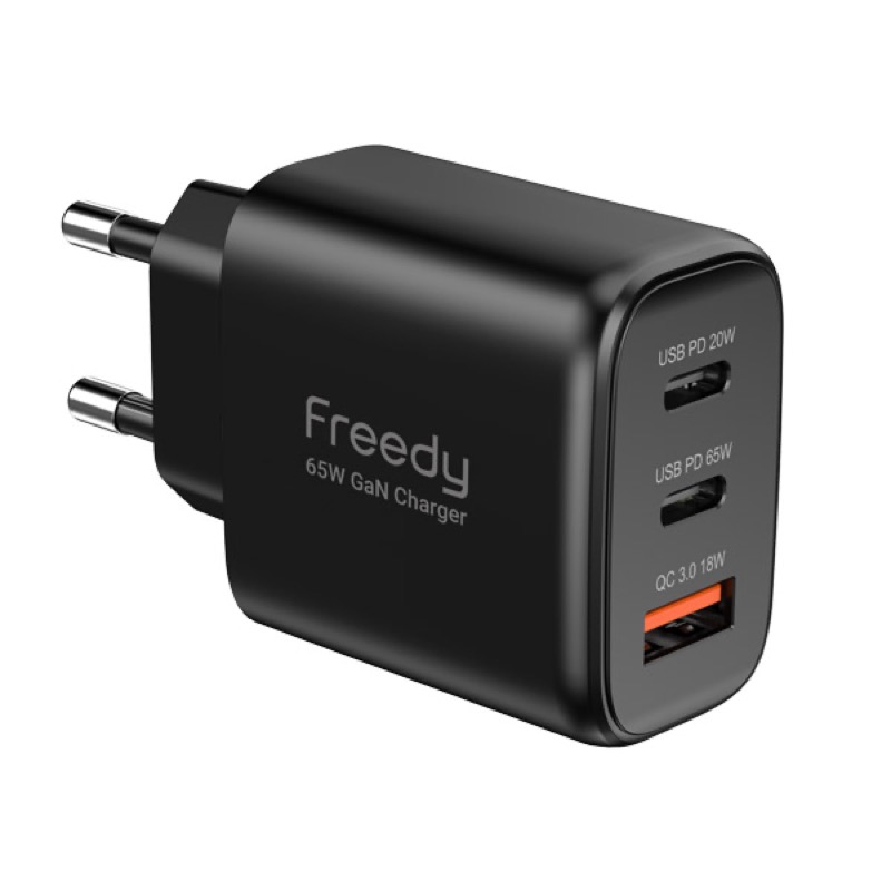프리디 65W GaN 고속충전기 PD C타입 아이폰 3포트